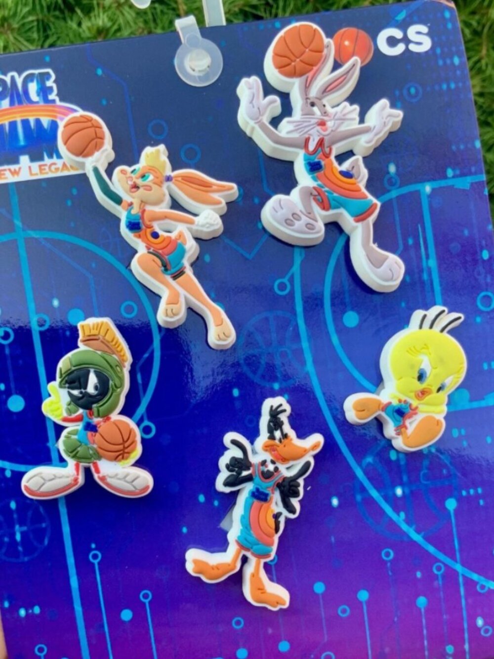 Crocs Space Jam Jibbitz Authentic Charm Characters - 5 Pack